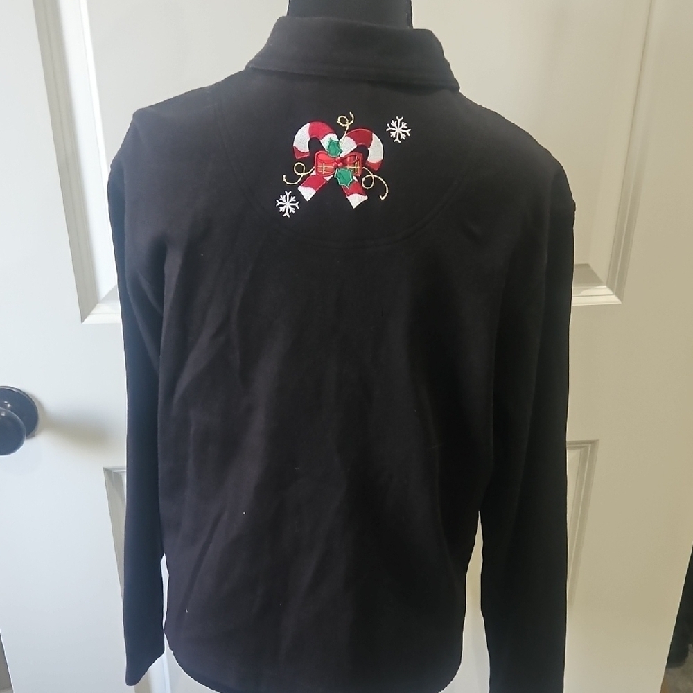 Bechamel Black Jacket with Festive Embroidery - Picture 5 of 5